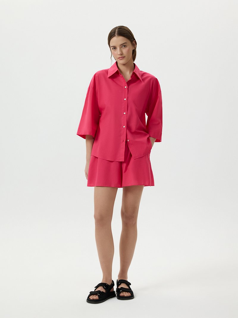 Рубашка с топом из хлопка