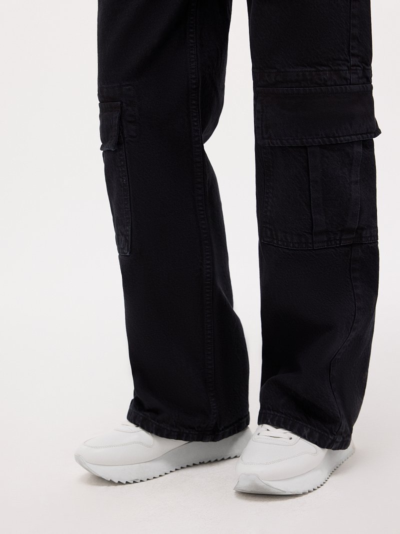 Джинсы-карго 