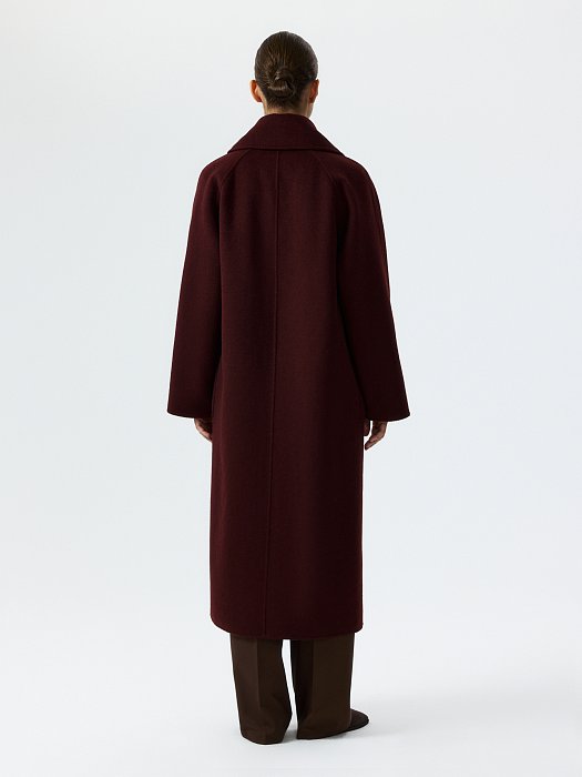 Свободное пальто с шерстью: фото №5