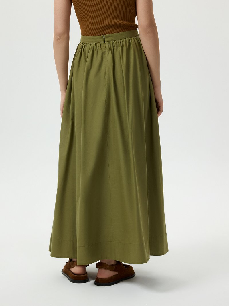 Юбка-макси из хлопка