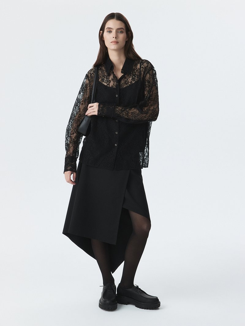 Кружевная блуза 