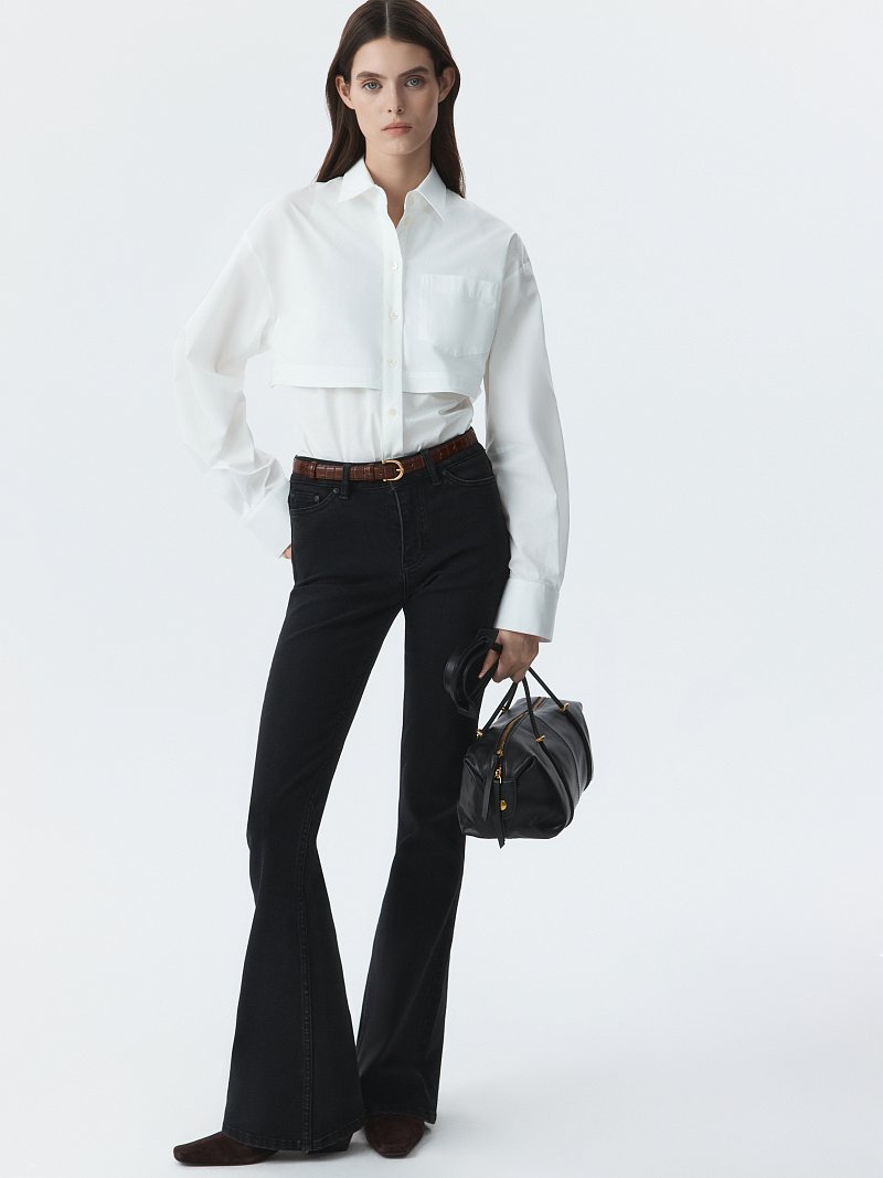 Боди-рубашка из хлопка