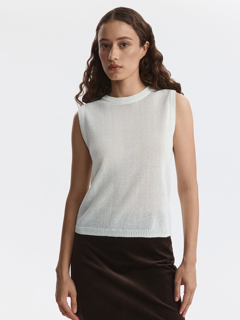 Топ из хлопка и целлюлозы