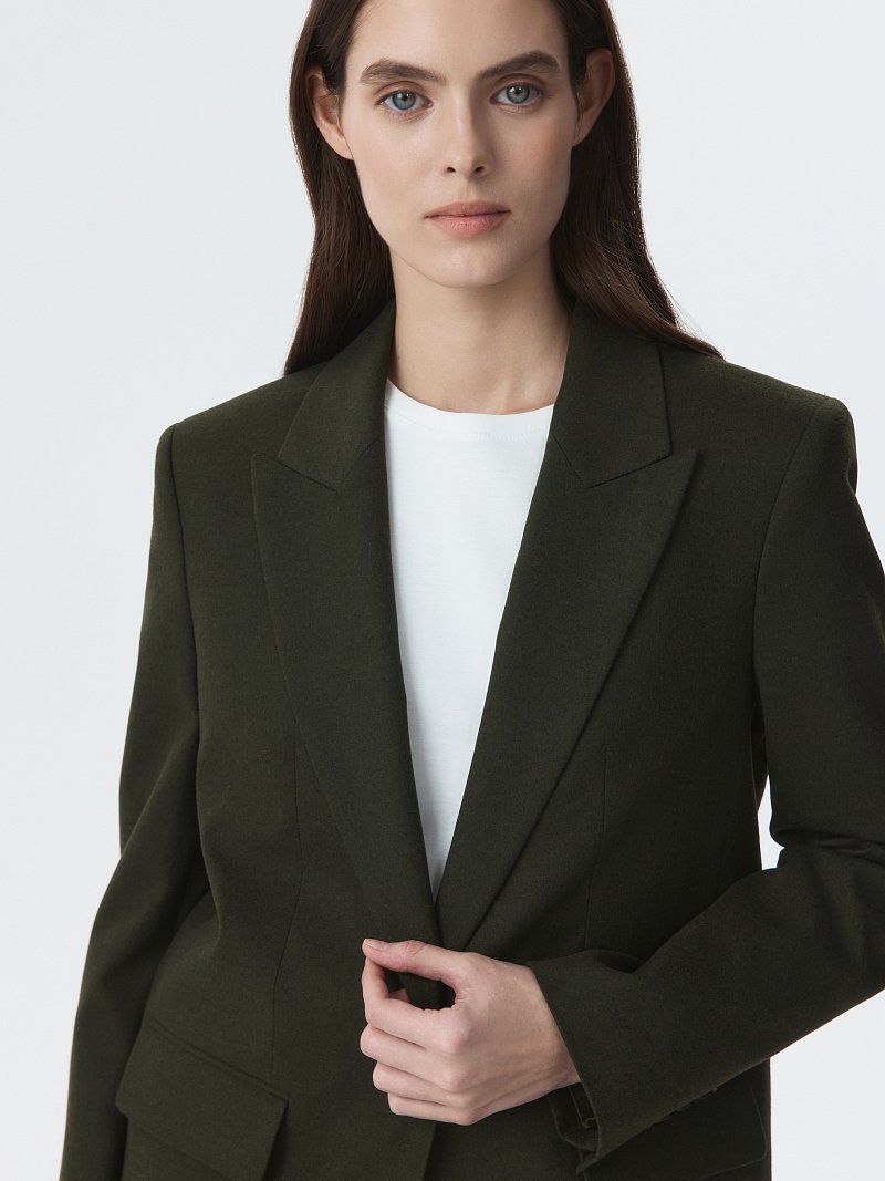 Жакет из фланели