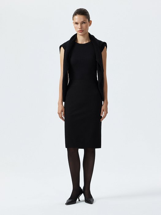 Юбка-карандаш из вискозы: фото №6