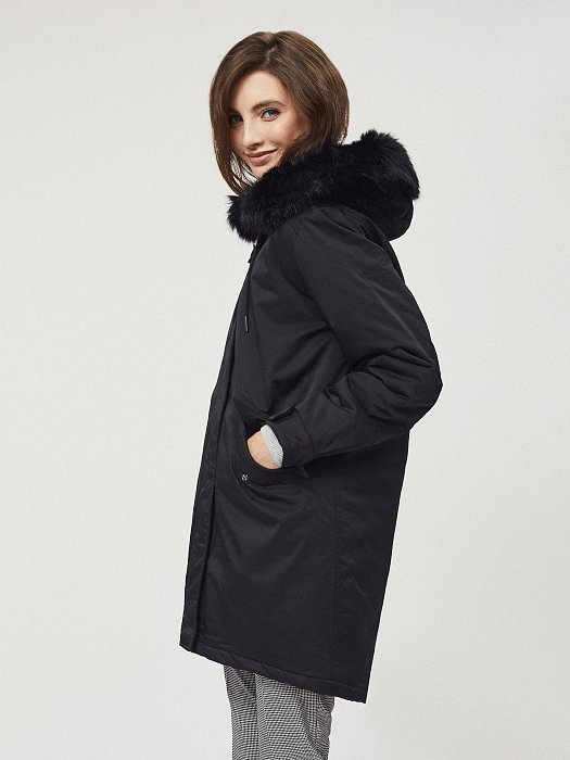 Черная парка
: фото №2