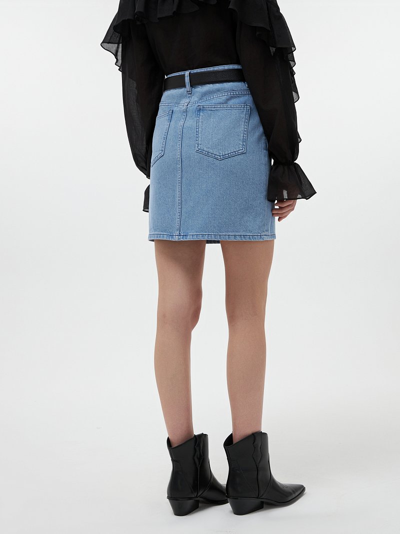 Джинсовая юбка