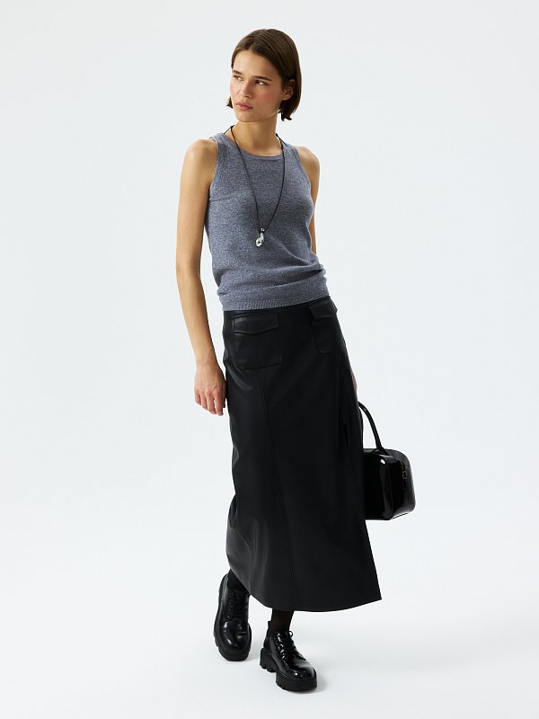 Топ из шерсти мериноса