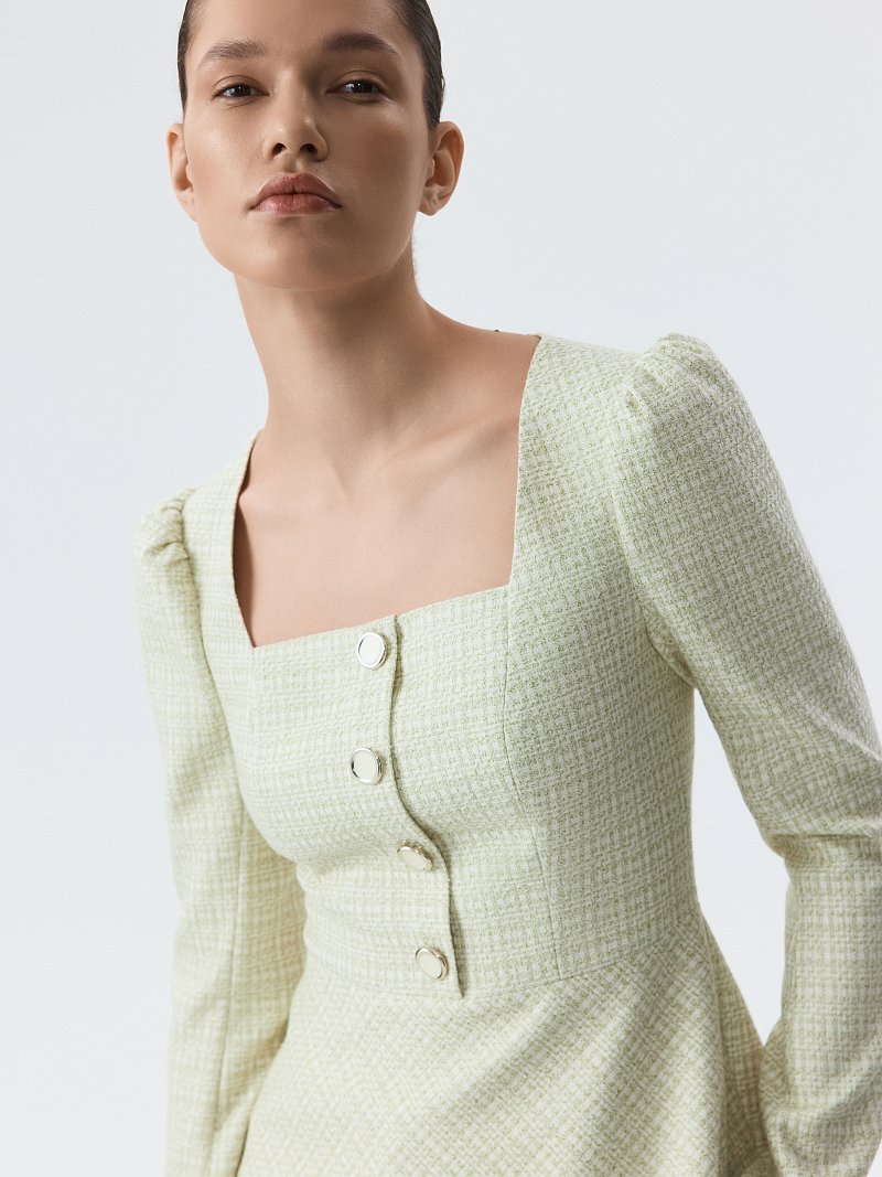 Блуза из твида