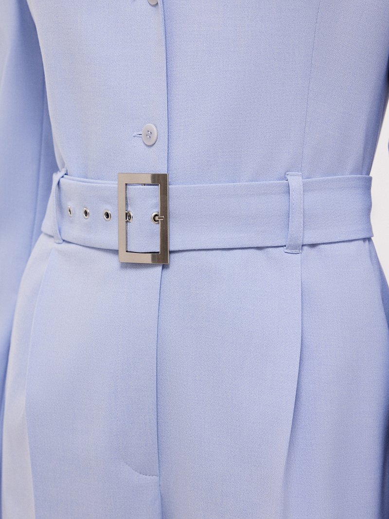 Комбинезон с разрезами на плечах