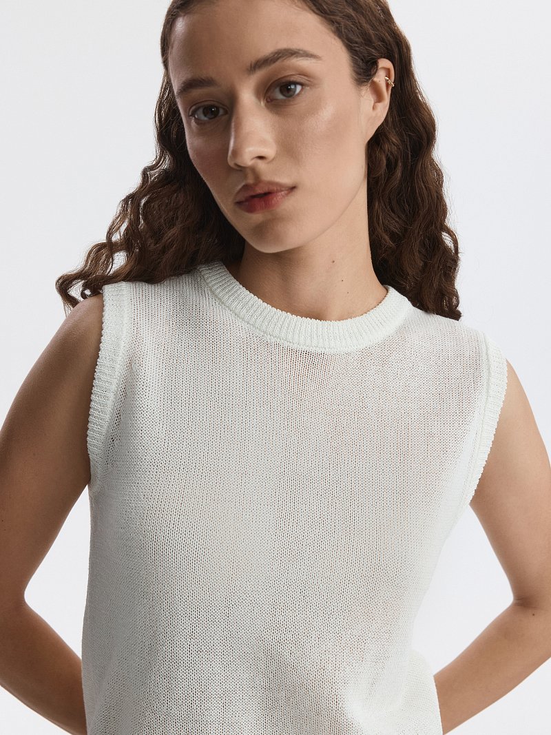 Топ из хлопка и целлюлозы