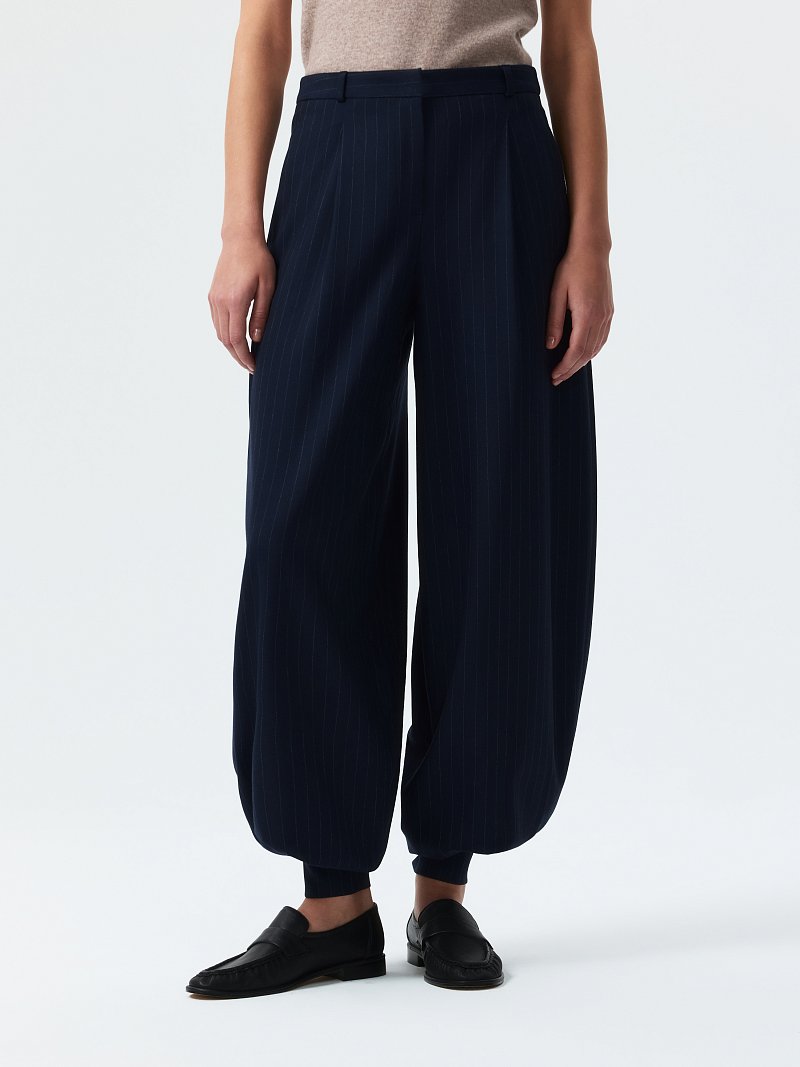 Шаровары из костюмной ткани