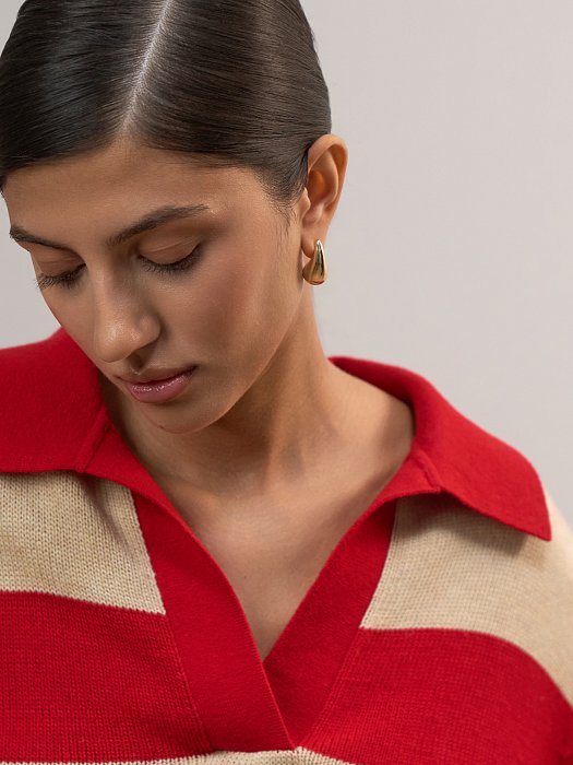 Джемпер с отложным воротником: фото №4