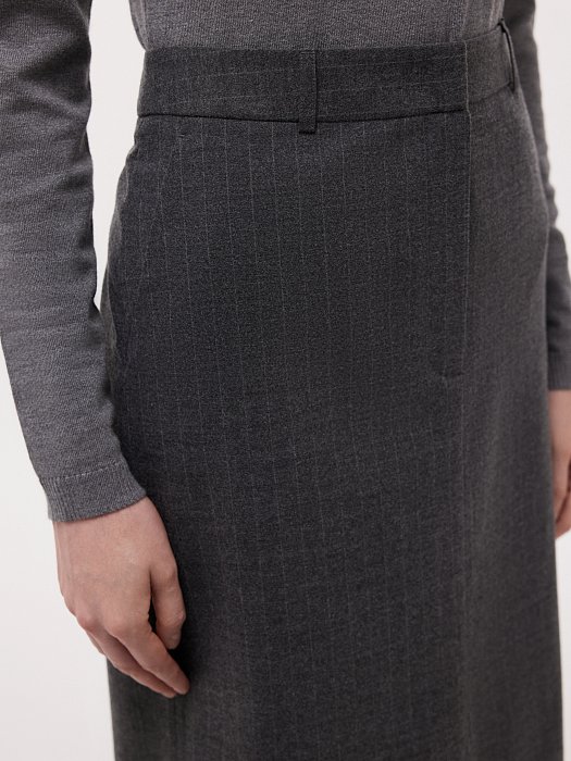 Юбка из фланели в полоску: фото №2