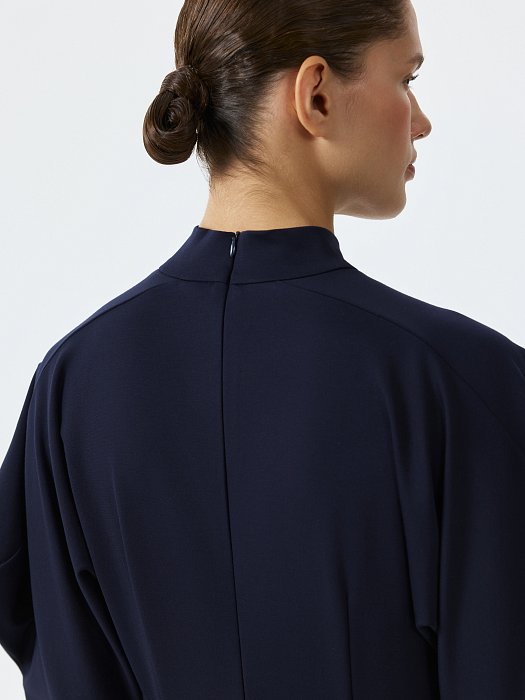 Расклешенное платье из трикотажа: фото №5