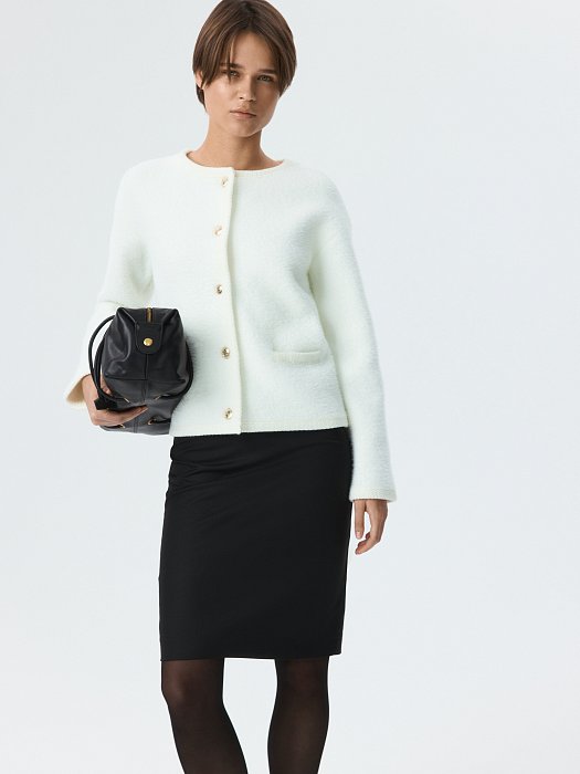 Зауженная юбка-мини: фото №5