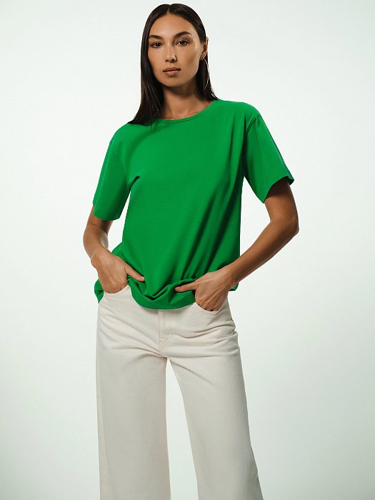 Хлопковая футболка : фото №7