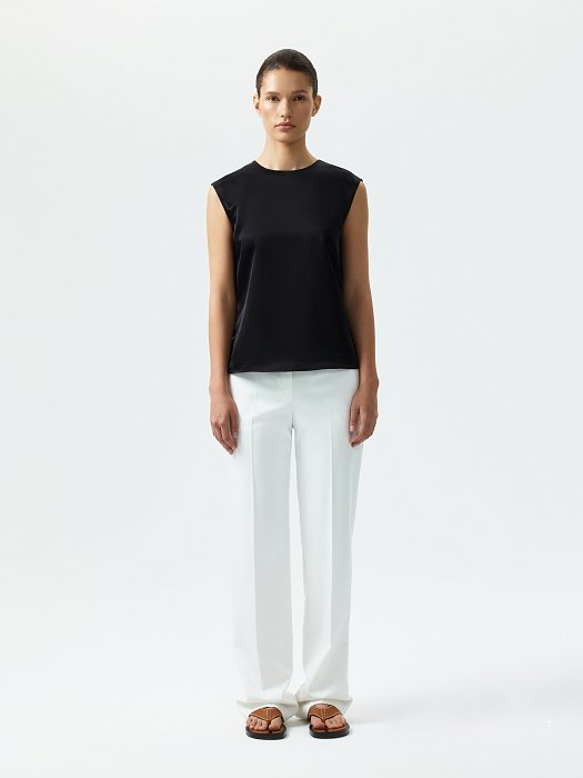 Топ из атласной ткани: фото №5