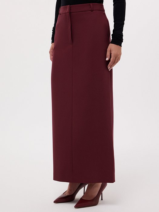 Юбка-макси прямого кроя: фото №2