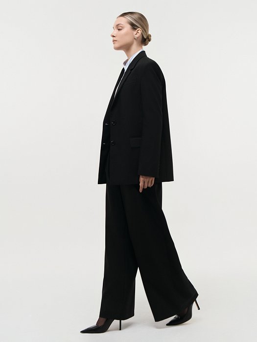 Прямой жакет оверсайз: фото №4