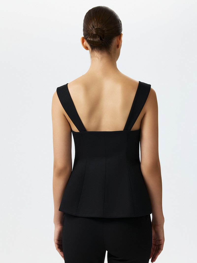 Жилет со съемными бретелями