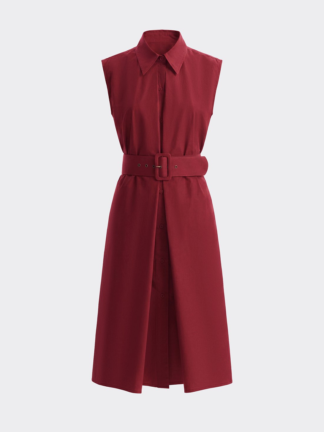 Платье-миди из 100% хлопка: фото №1