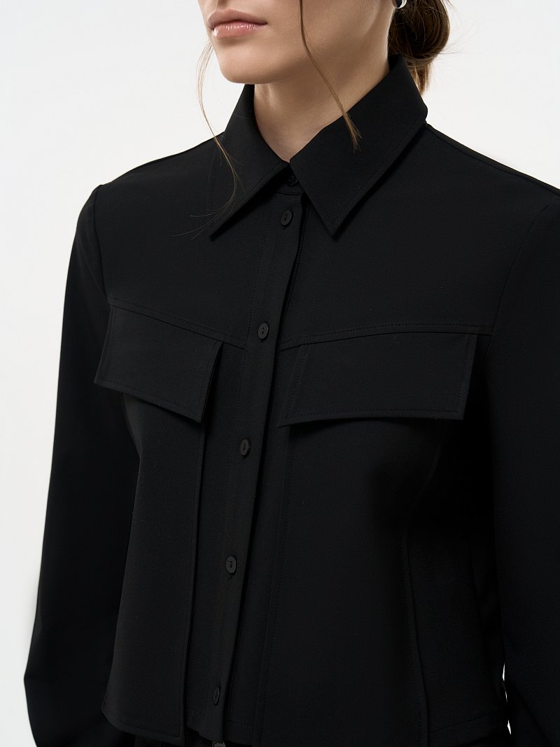 Рубашка с карманами