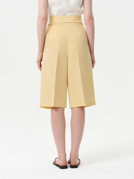 Бермуды со льном: фото №4