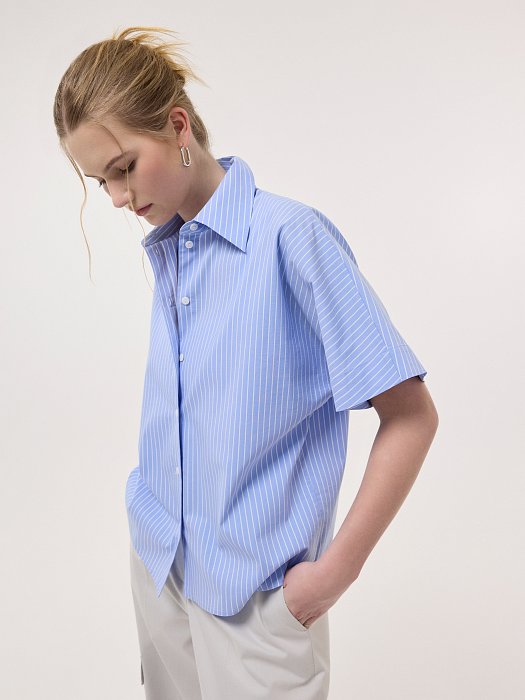 Рубашка в полоску: фото №3