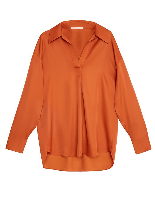 Свободная блуза из вискозы: фото №7