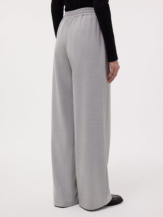 Костюмные брюки на кулиске: фото №4