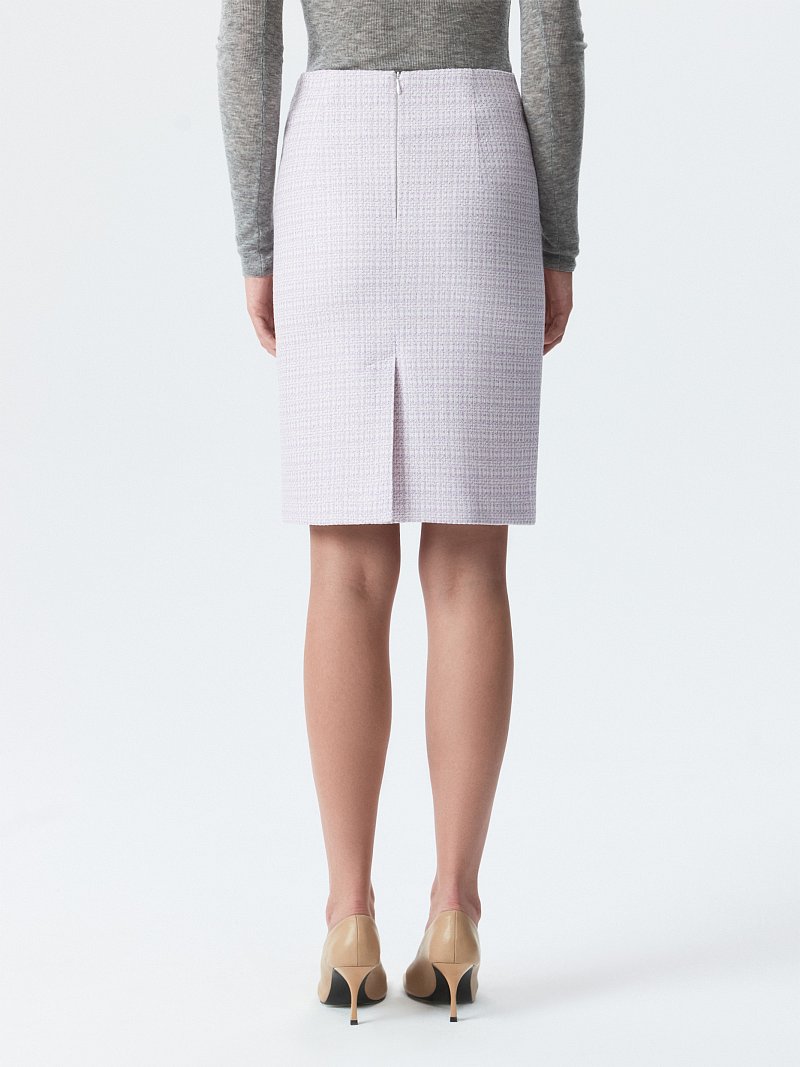 Мини-юбка из твида