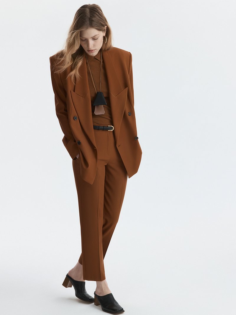 Двубортный жакет из вискозы (Р158)