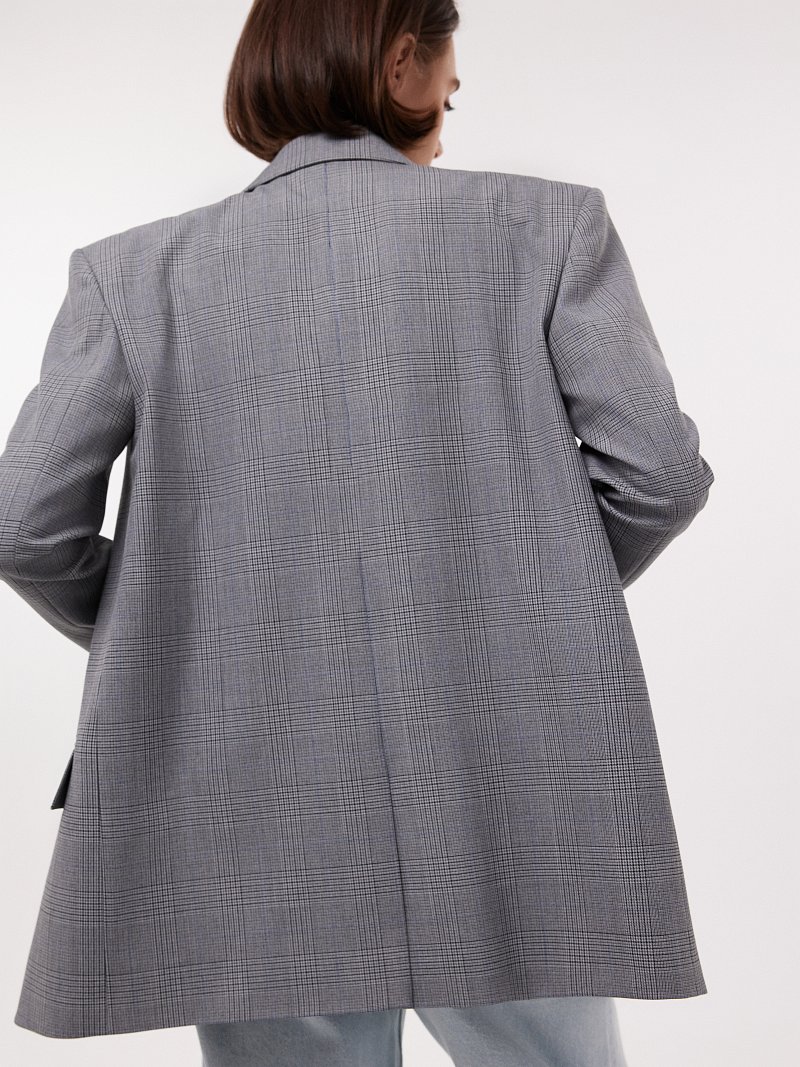 Прямой жакет 