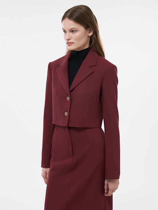 Жакет укороченного кроя: фото №2