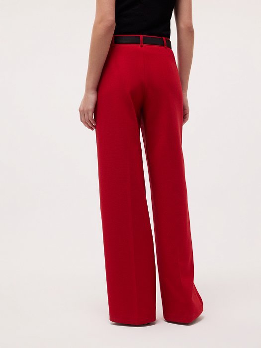 Прямые брюки с клапанами: фото №4