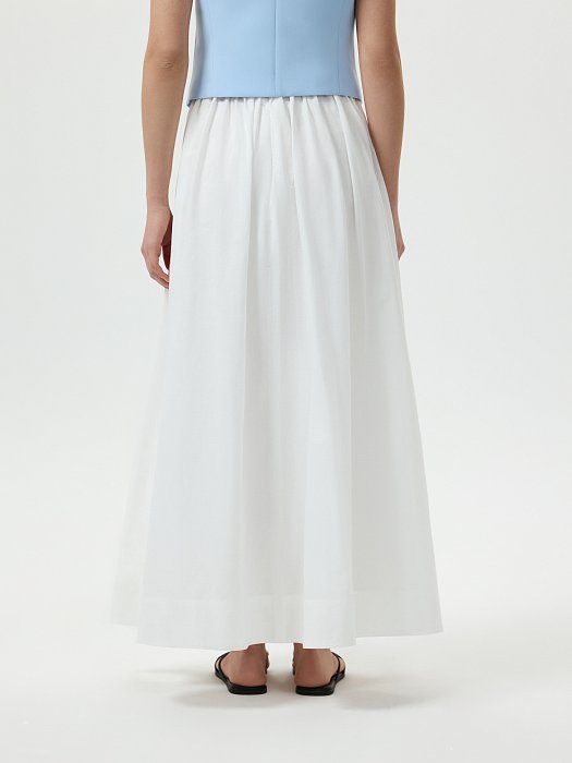 Юбка-макси из хлопка: фото №4