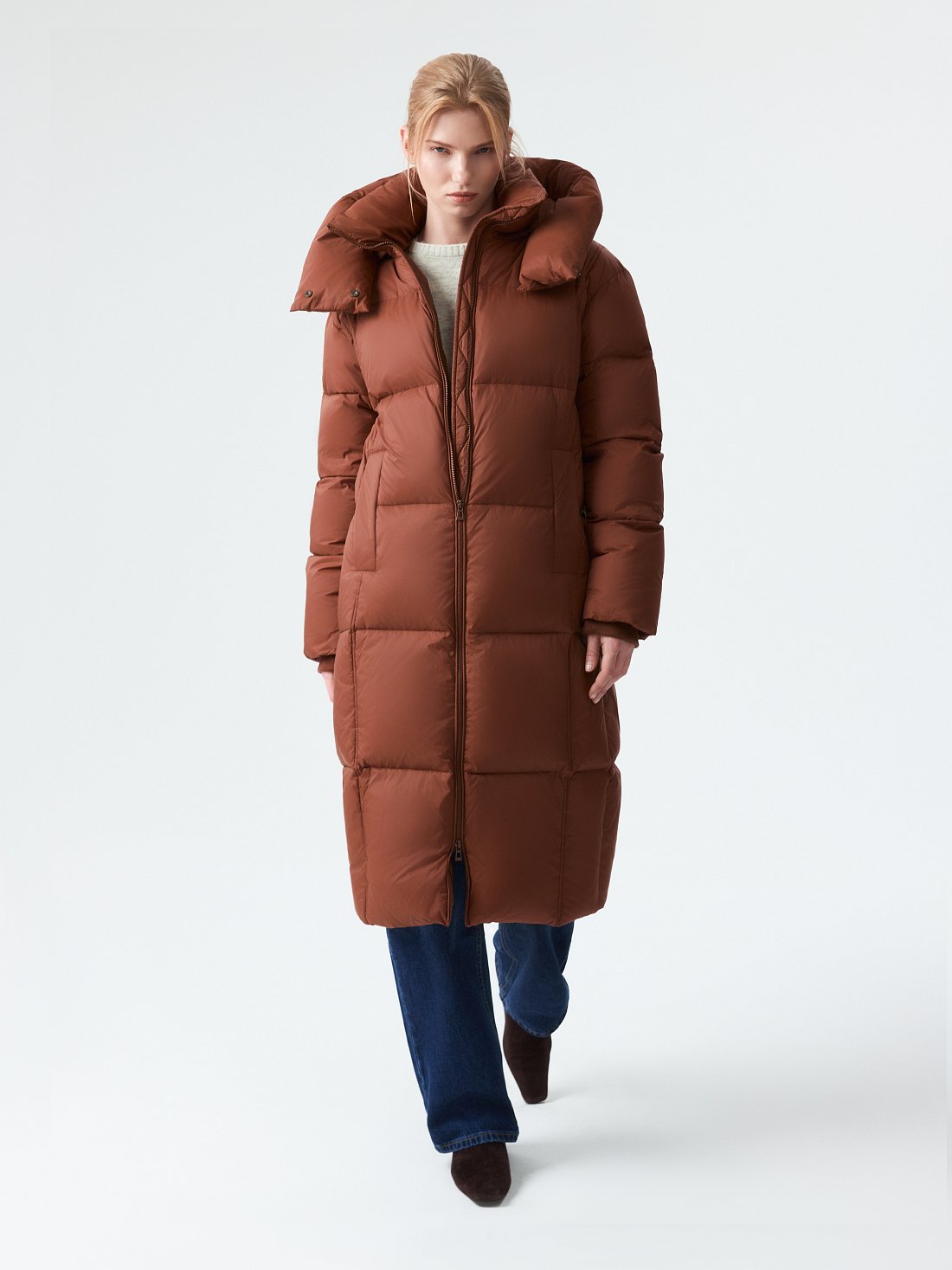 Длинный пуховик : фото №1