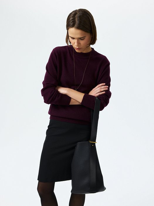 Джемпер из шерсти и кашемира: фото №5