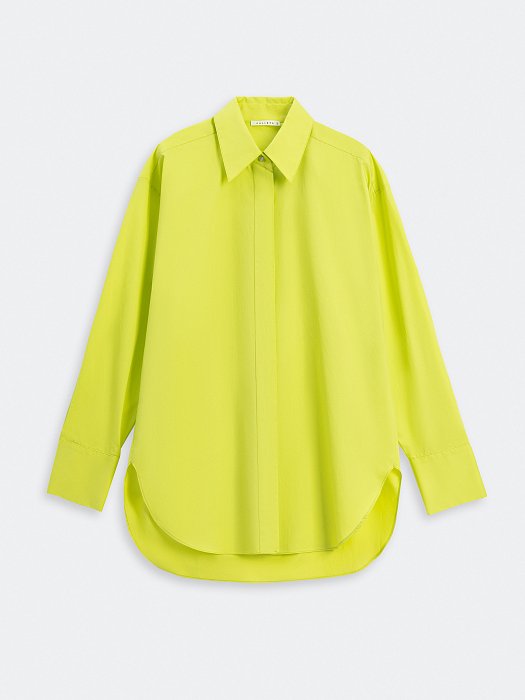 Удлиненная рубашка из хлопка: фото №7