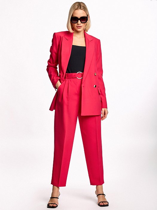 Двубортный прямой жакет: фото №4