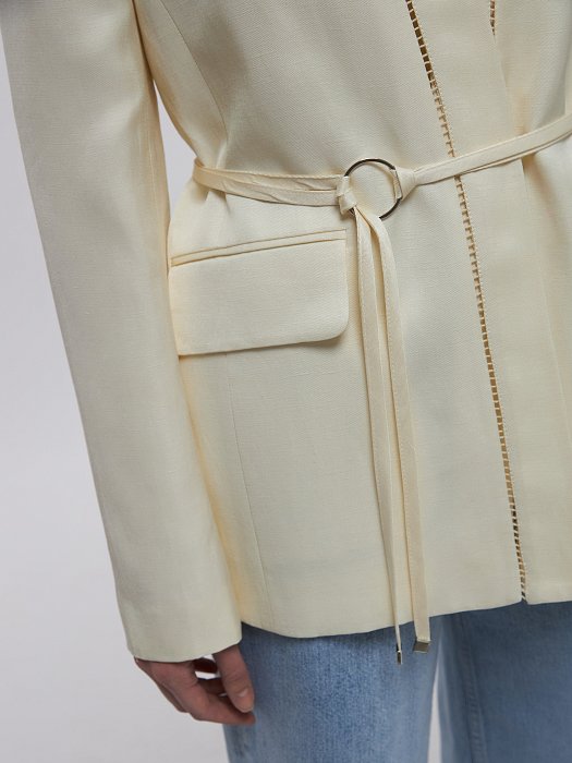 Жакет с декоративным кантом: фото №4