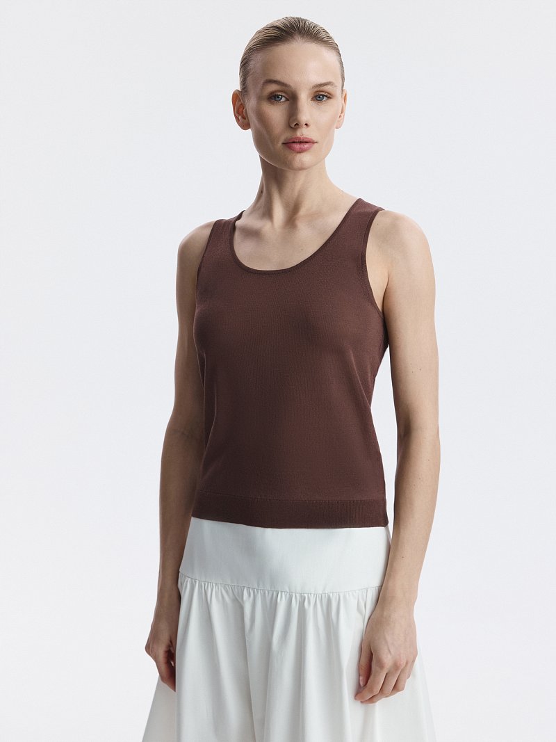 Кардиган с топом из вискозы