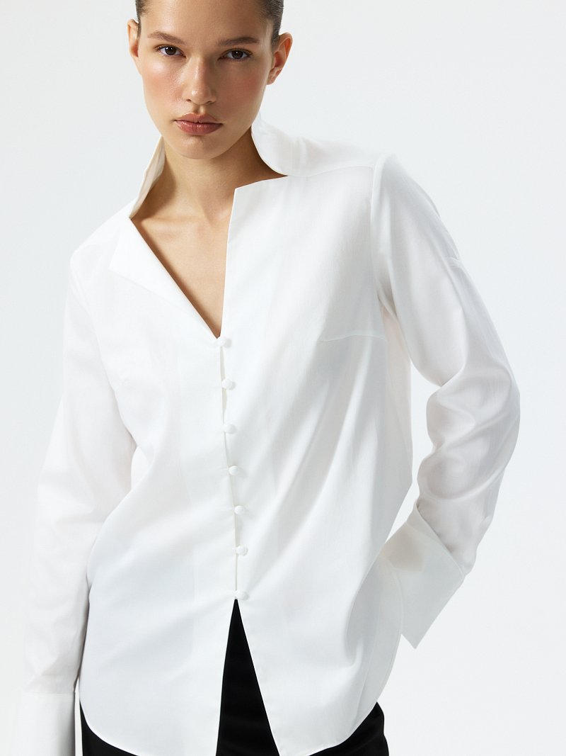 Блуза из хлопка