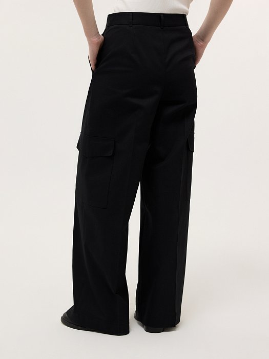 Брюки-карго из хлопка: фото №5
