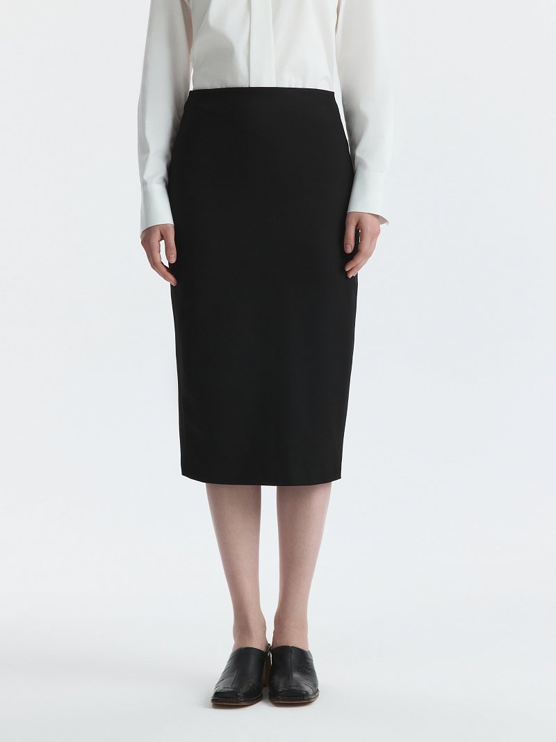 Классическая юбка-миди