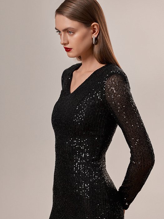 Платье в пайетках: фото №4