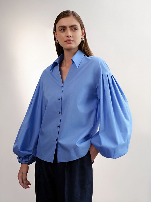 Блуза с пышными рукавами: фото №2