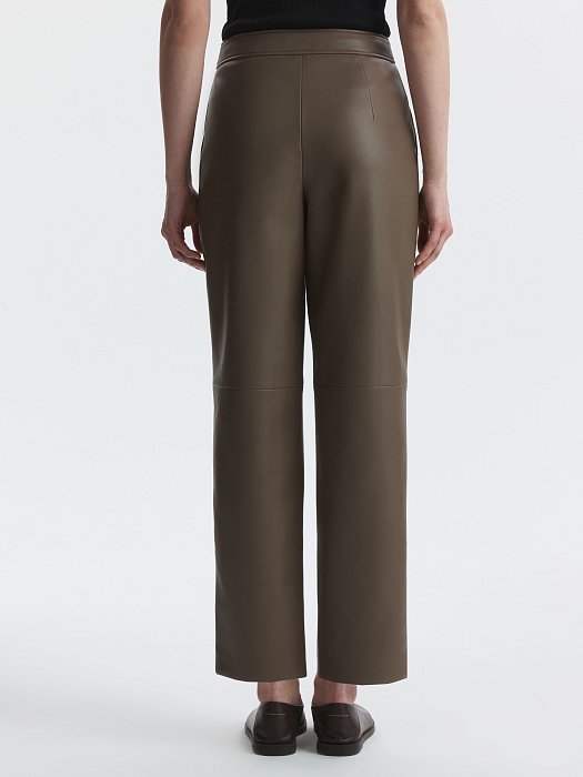 Брюки из искусственной кожи: фото №5