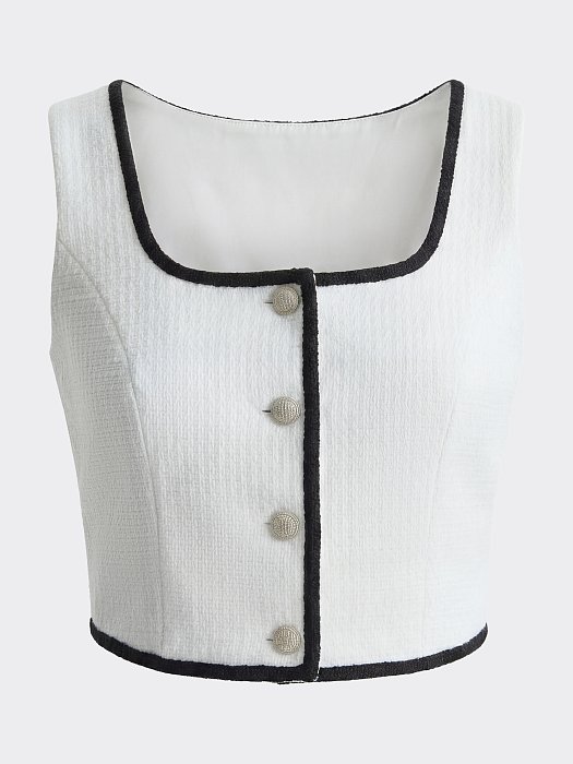 Жилет из твида: фото №7